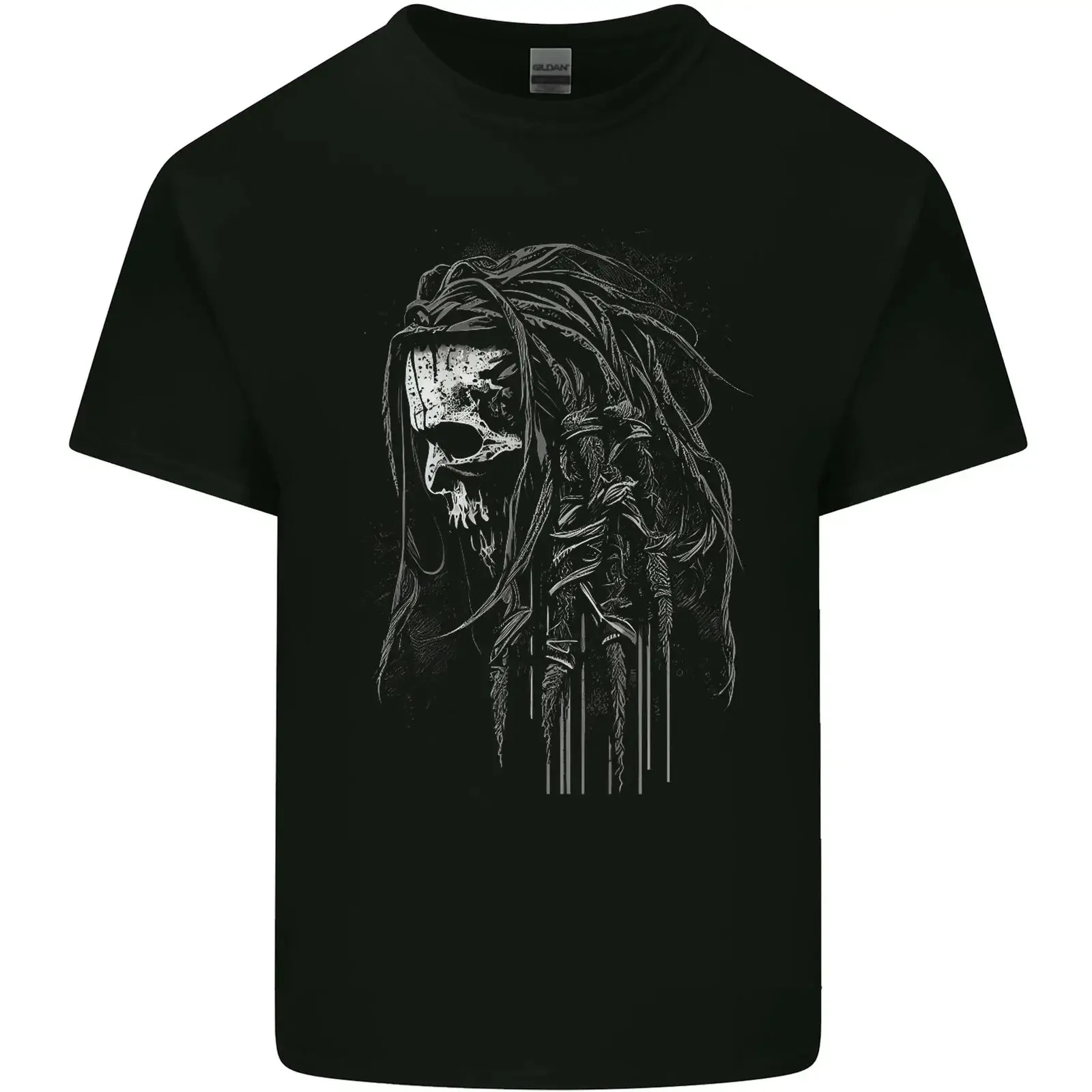 Camiseta de algodón para hombre Reggae Musik Totenkopf Rastafari, estilo vintage, ligeramente elegante, con gráfico de diseñador