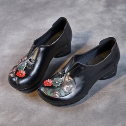 Chaussures en cuir véritable pour centre commercial, 42 pièces