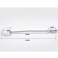 LED Wall lamp sconces LED Book Lamp wall Night light LED EU Plug Cord AC85-265V 1W 3W Bedside Working Study Reading Lamp