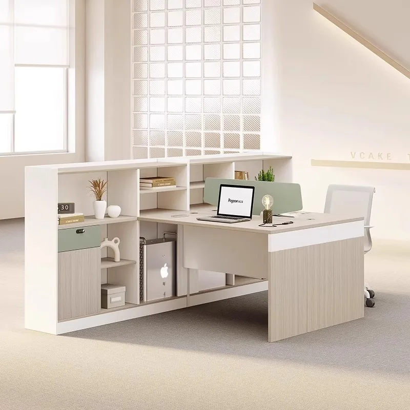 &High-quality Modern Style Furniture Office Workstations with Storage Cabinet Suitable for Office Building