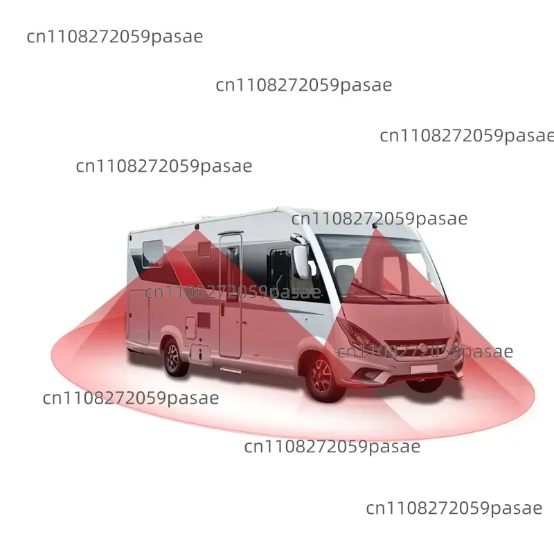 Auto Parts 3D 360 Degree Camera System Various Modules Fisheye Surround View Monitor Driving Safety