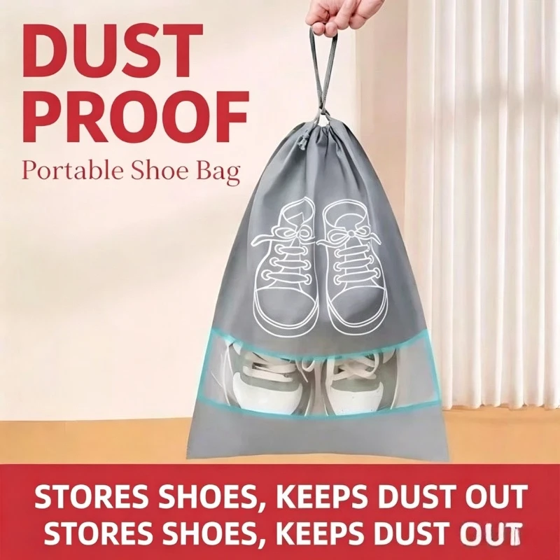 Shoe Bag Travel - 1-3 Dust Shoes Bag Travel Portable