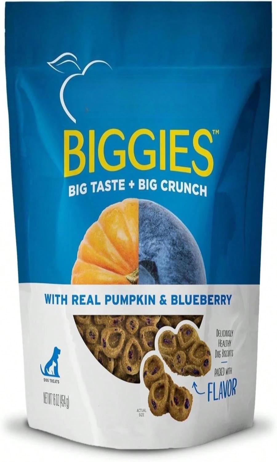 

Печенье для собак Biggies, полезные лакомства для собак, тыквенное печенье для собак, хрустящие лакомства, без пшеницы, кукурузы и...