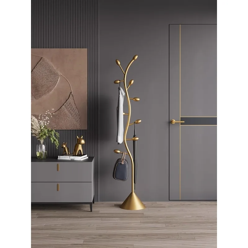 hangers, floor-to-ceiling bedroom space utilization artifact Italian light luxury household high-end hangers, simple