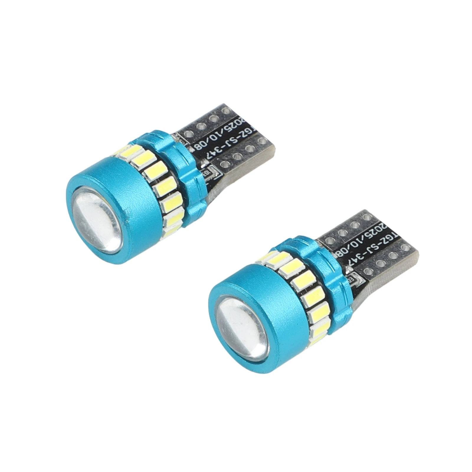 T10 LED License Plate Light with Lens 12V 24V Low Power Consumption Aluminum Construction for Wide Vehicle Fit