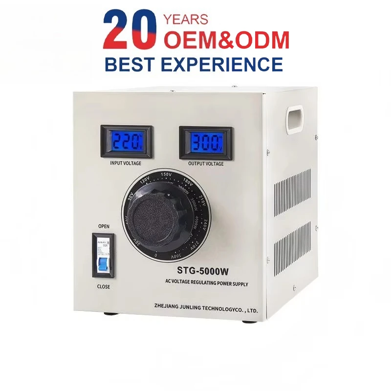 Display Adjustable AC Power Transformer 0-300V Adjustable Transformer, Foam Cutting Machine Voltage Regulator