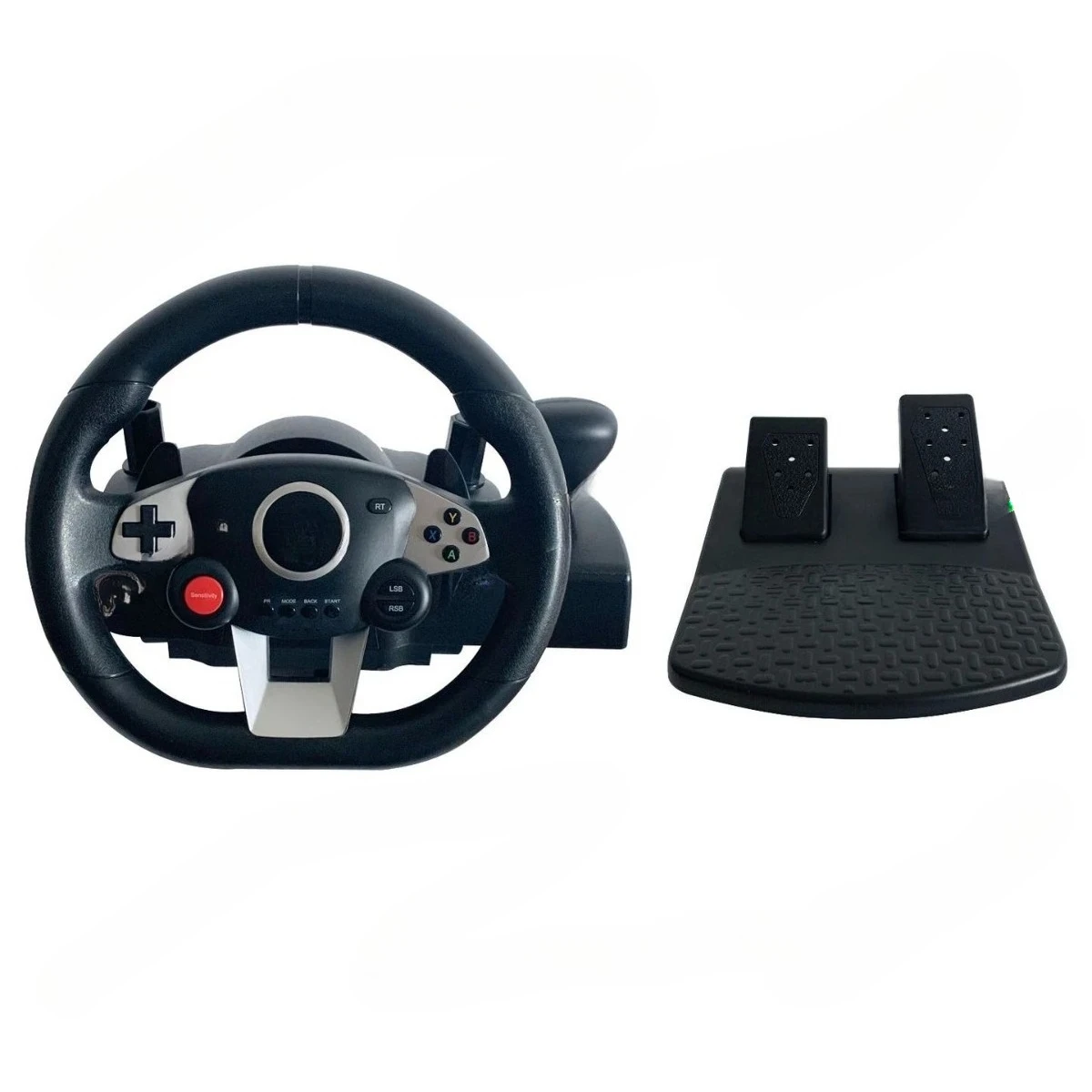 

270 degree steering programmable buttons compatible with multi-platform racing driving simulation game steering wheel