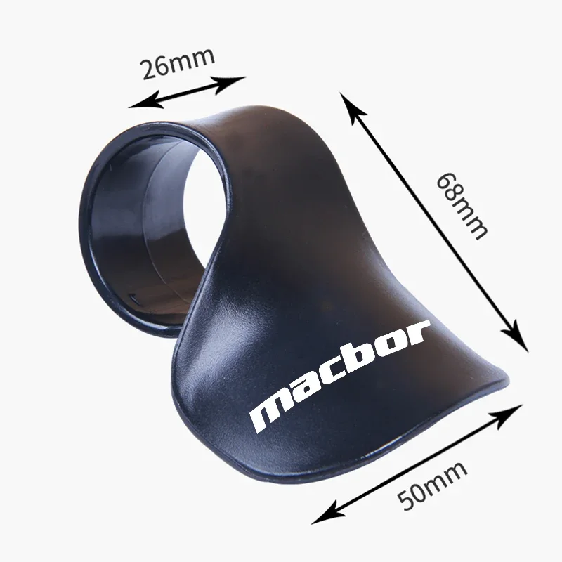 For Macbor Montana XR5 Rockster flat 125 Eight Mile Scramb Carbon Look Motorcycle Booster Handle Grip Assistant Clip Labor Saver