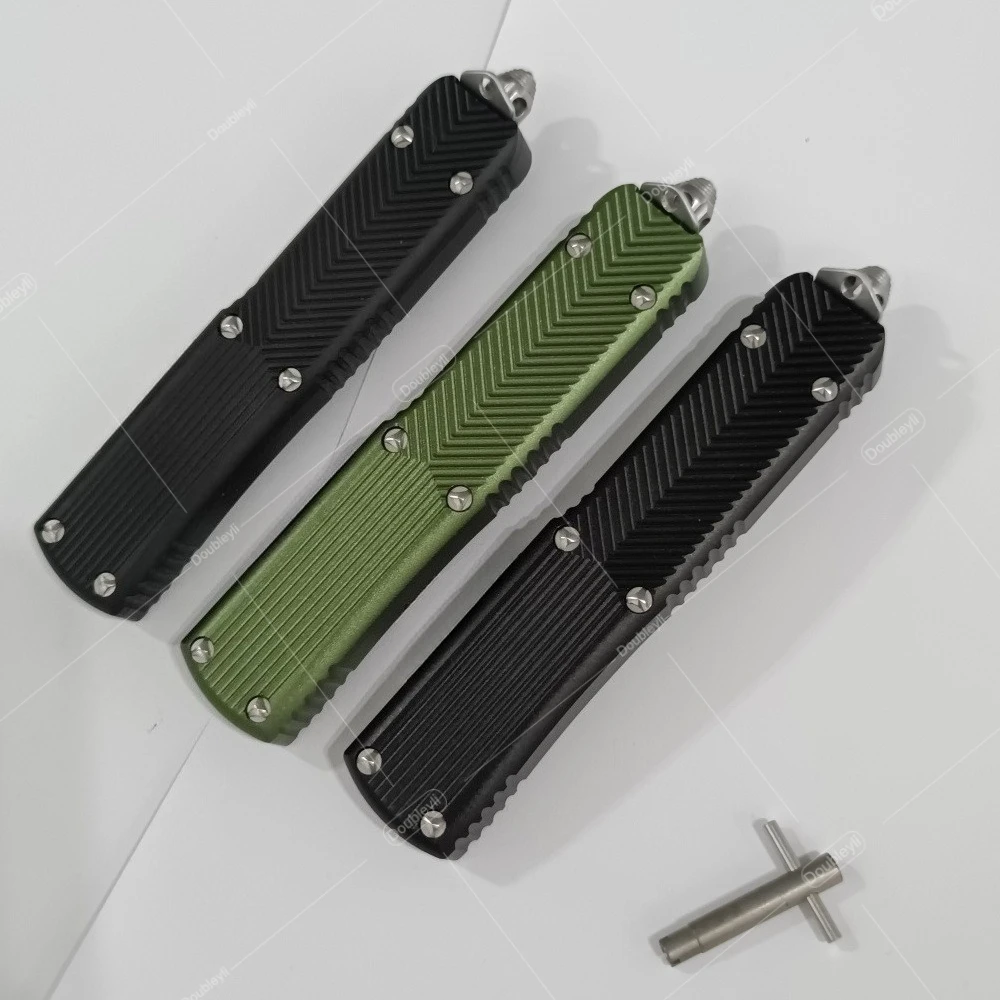 Every Day Carry Lightweight Micro UT-90 Knife Compact Practical Outdoor Camping Cutting Knife Aluminum Alloy Handle D2 Steel Pocket Knife image 3