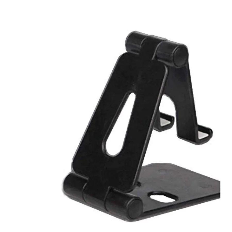 

Desktop Foldable Stand for Phones, Free Your Hand, Adjustable, Compatible with All Phones, Cell Phone Black