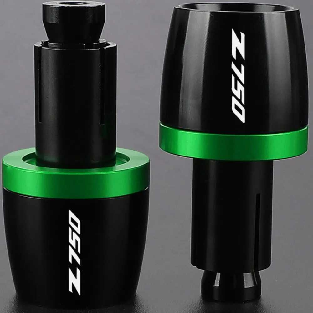 

Handlebar Grips Cap End For KAWASAKI Z750 2007-2012 Universal Handle Bar handle 2011 2010 2009 2008 Plugs cap Hornet Accessories