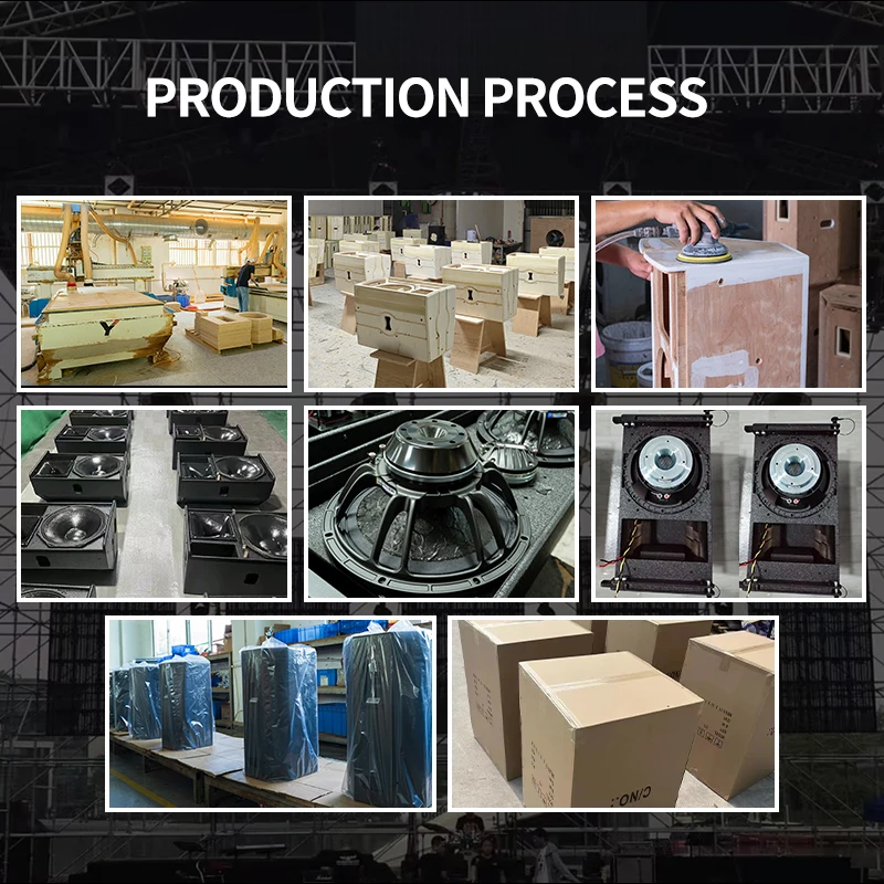 10 Inch Passive Speakers 2 Way Sound System Audio Equipment Amplifiers Stage Concert Church Subwoofer Professional Speakers