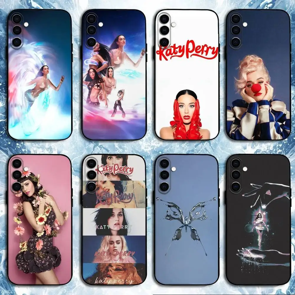 

Singer K-Katy Perry Phone Case For Samsung Galaxy A73,A72,A71,A70,A53,A52,A51,Others Soft Black Shell