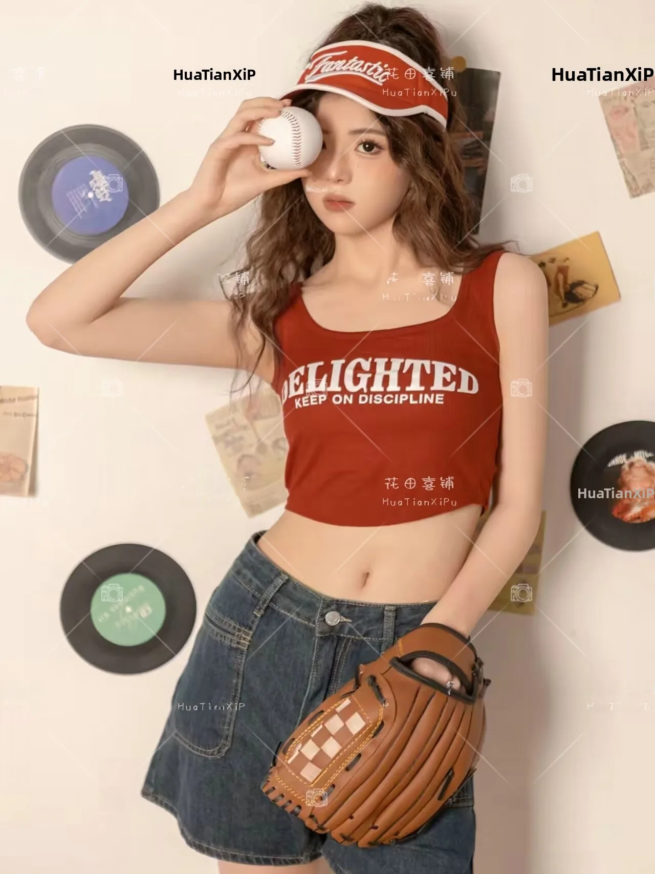 

New American Style Hot Girl Photo Theme Performance Clothes Retro Artistic Girl Photography Stage Show Outfits for Girls