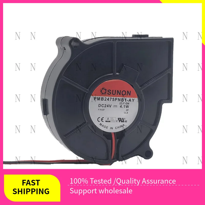 

YJJ FOR SUNON Inverter Cooling Fan PMB2475PNB1-AY 7CM 7530 24VDC 4.1W 3-wires