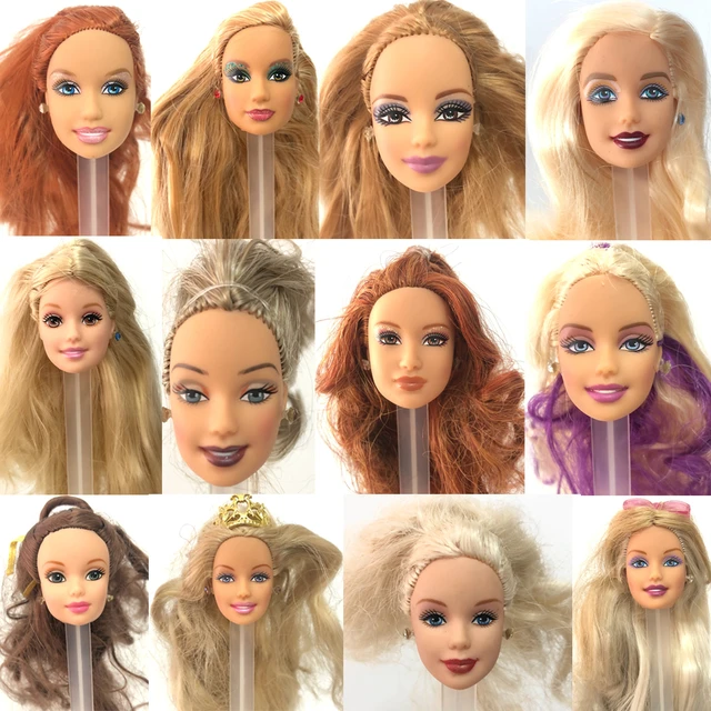 NK 1 Pcs Doll Head With Long Hair For Girl 1 6 Dolls Best DIY Gift For Girls 30Cm Doll DIY Toys JJ AliExpress