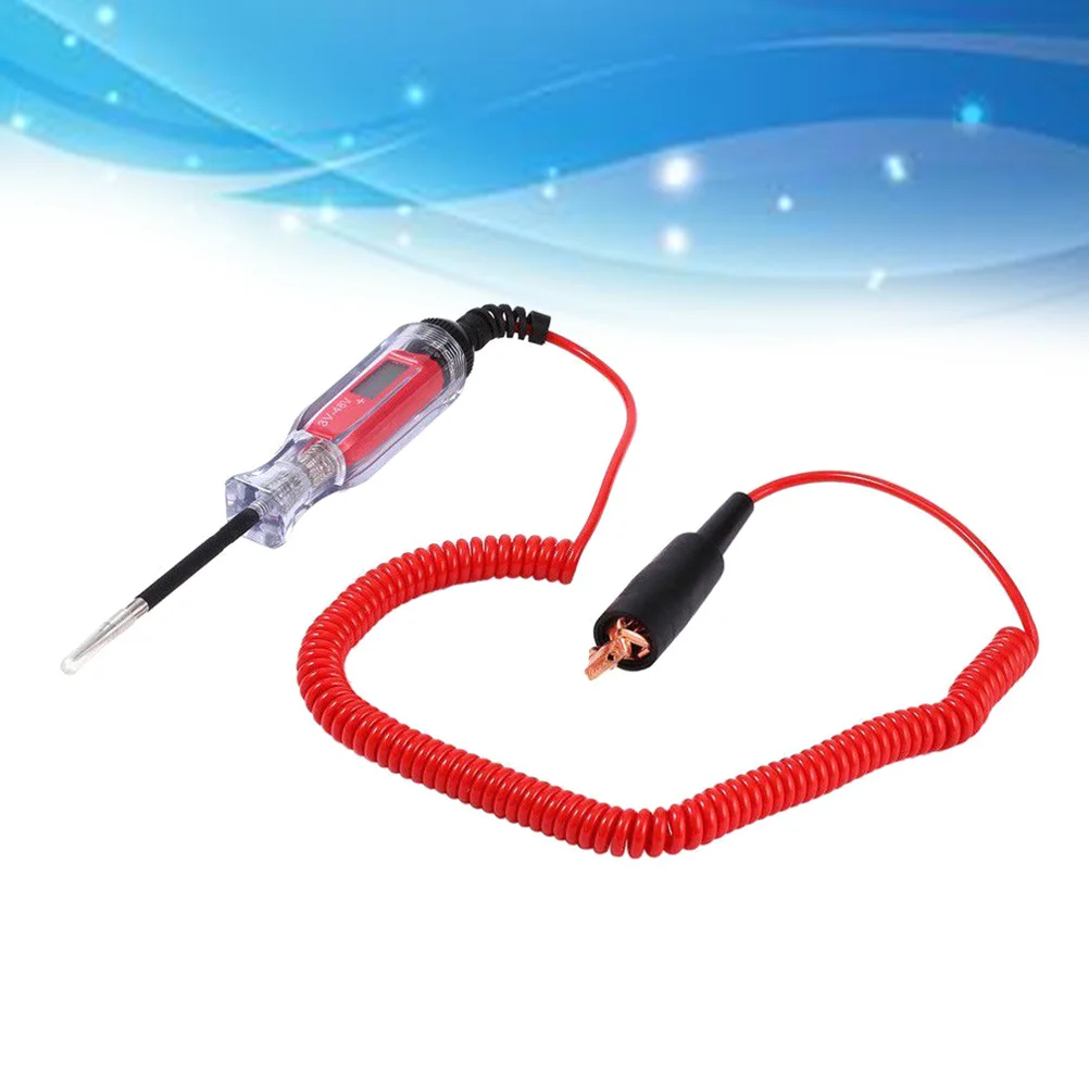 

Digital Circuit Tester 3-48V with Display Test Pencil for Car Automotive Electrical System Diagnosis Repair Tool