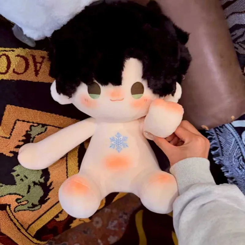 

40cm Game Love and Deepspace Zayne Kawaii Cosplay Soft Cotton Doll Body Sitting-upright Anime Cartoon DIY Toy Figures Fans Gift