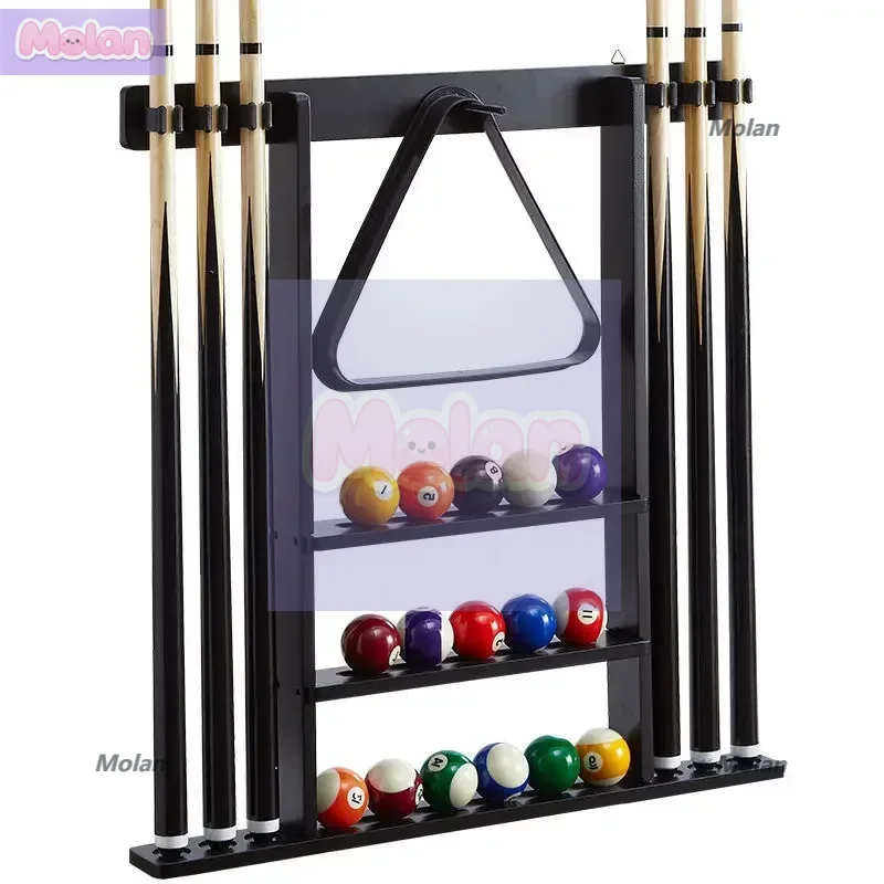 

Billiard Club Holder Billiard Club Holder Black Wall-mounted Floor-to-ceiling Rack Billiard Club Holder Equ