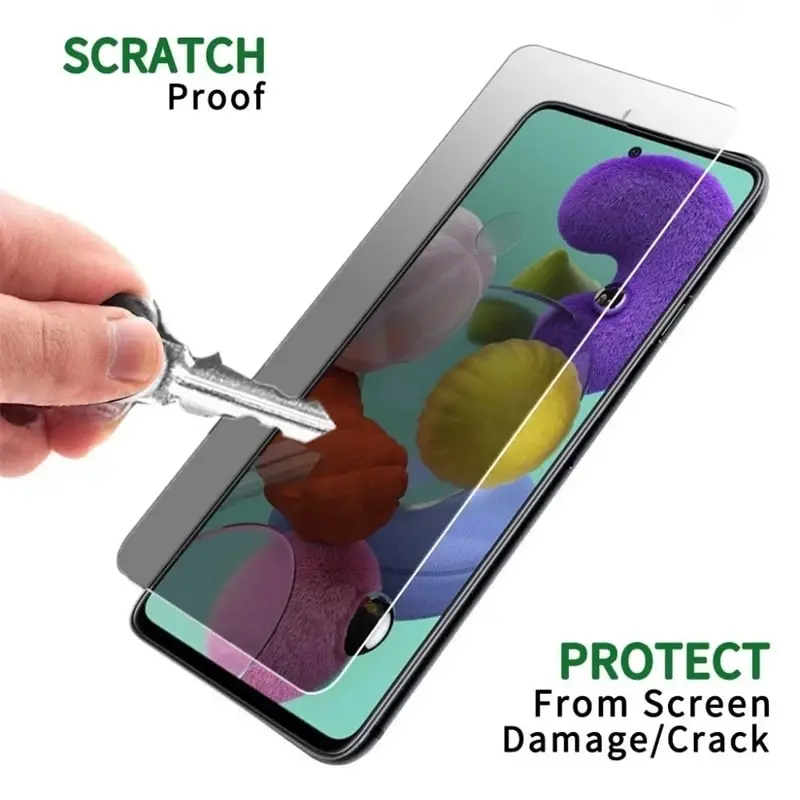 Protector de pantalla antiespía para Samsung S24 Ultra S23 S22 S21 S20 FE S10 Note 20 Ultra 10 Plus M42 M54 M31S J4 J6 J8 A7 2018 vidrio