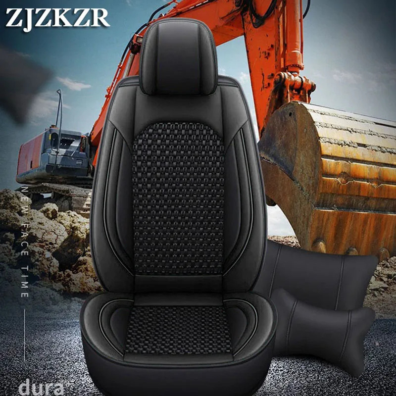 

Car Digger Seat Cover Cushion Ice Silk Cushion for All Seasons Universal Shovel Excavator Anti Slip and Wear-resistant