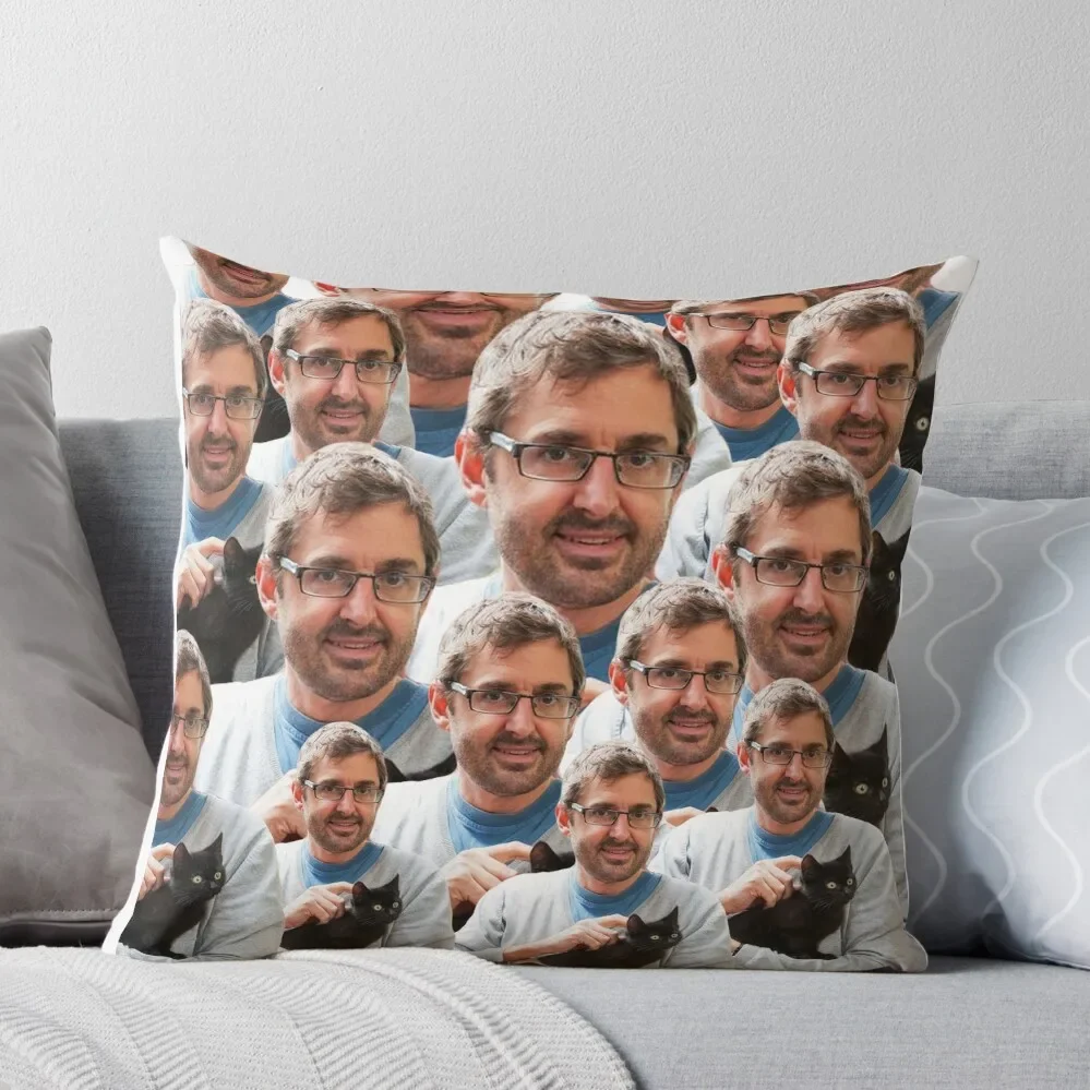 

Louis Theroux - Kittens Throw Pillow Pillows Aesthetic Pillow Cover Sofa Covers