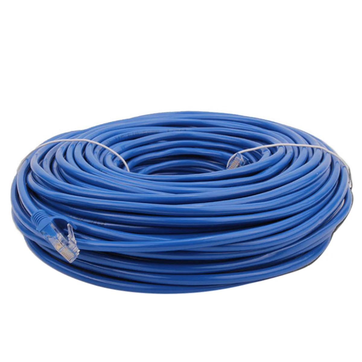 

Network Connection Cable Long Blue High-Speed Internet Cord For Pc Modem Router Gigabit Ethernet Fiber Reinforced Wear-Resistant