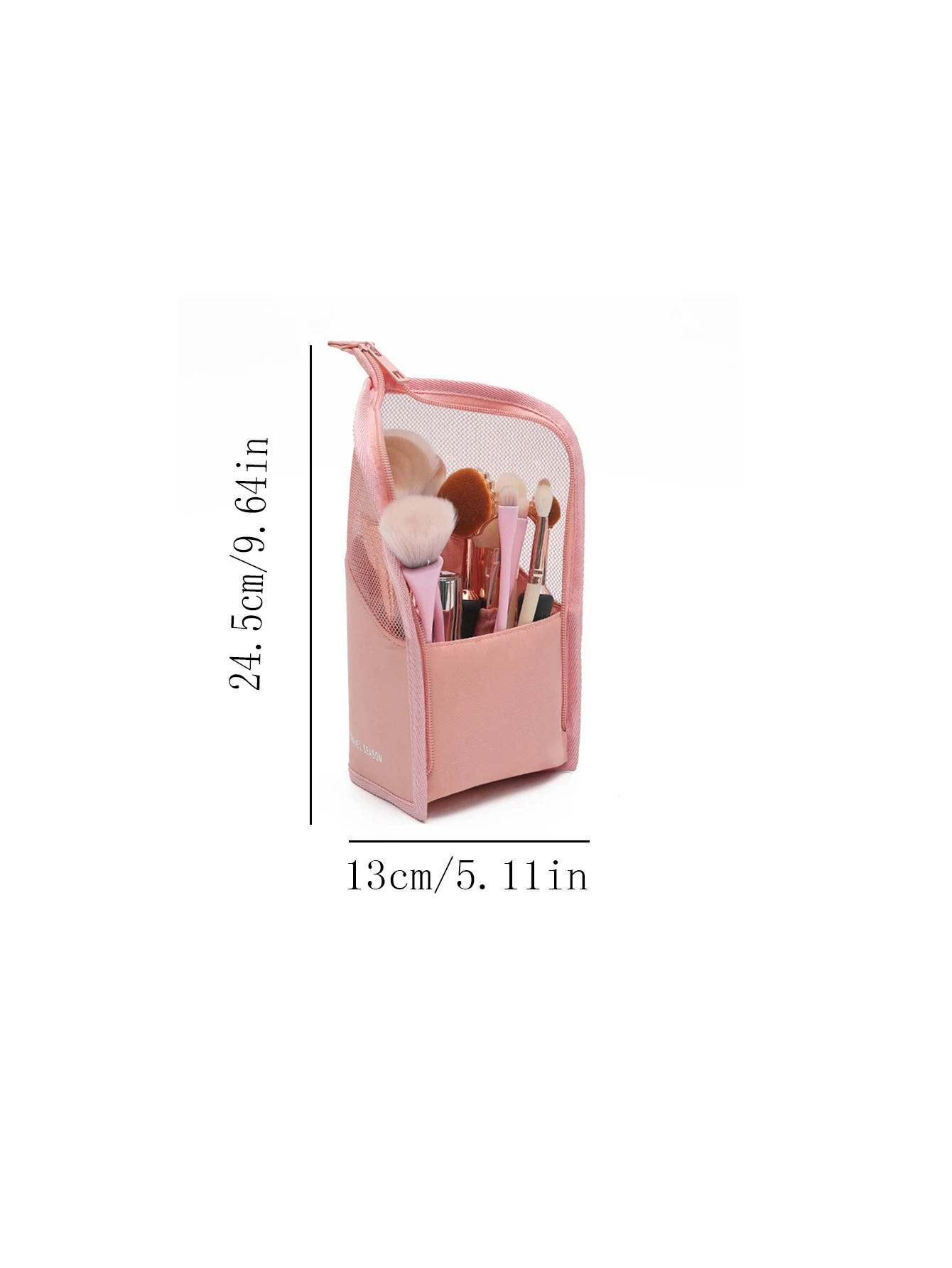 New Makeup brush storage case Portable makeup organizer Lipstick Brow pencil eyeshadow holder Vanity case