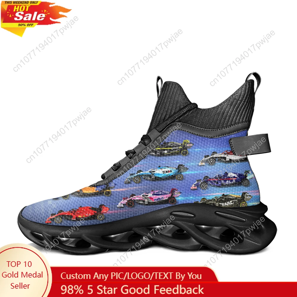 

One Racer Lando Norris Racing pattern High Top Flats Sneakers Mens Womens Sports Custom Shoes casual running shoes