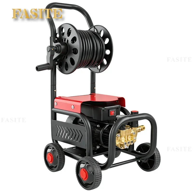 For Car Washing Machine High Pressure Water Gun 220V Portable Household Floor Cleaning Brush Powerful Tool