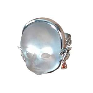 Babygesicht verstellbarer Ring offener Ringe Mode verstellbare Fingerringe Legierungsmaterial Offenes Ringe Geschenk für Frauen Freundin 12 Hauptverkäufe von Frauen - №8