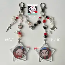 Pucca & Garu couple key chain