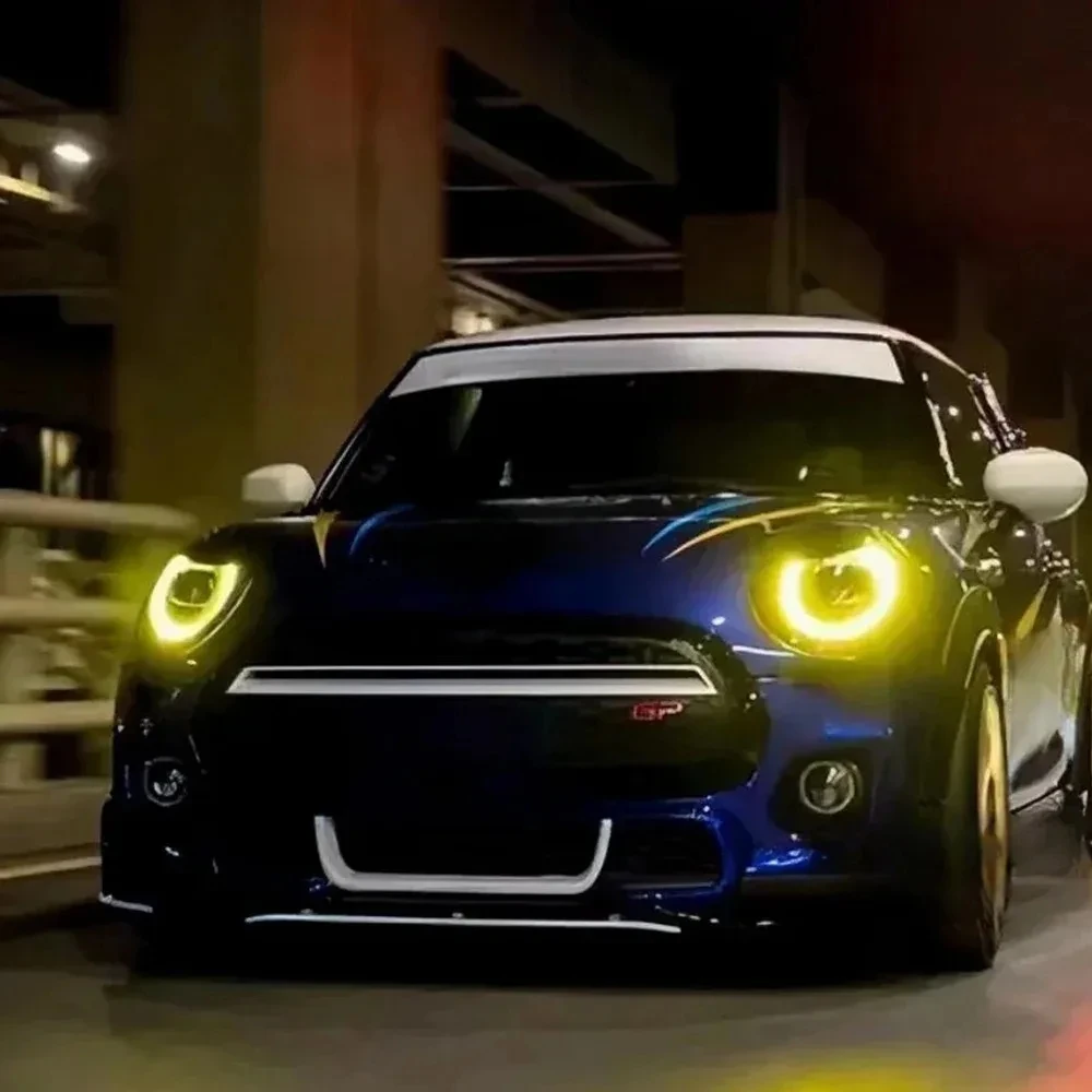 Schede LED Angel Eye giallo per MINI Cooper F54 F55 F56 F57 2018-2022 DRL Luce di marcia diurna Refit Led Chip Board