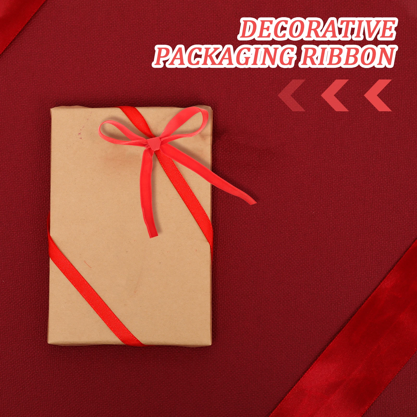 

Velvet Ribbon 250x13mm Red Vintage Gift Wrapping Ribbons for DIY Decorative Packaging Christmas Flower Art Crafts