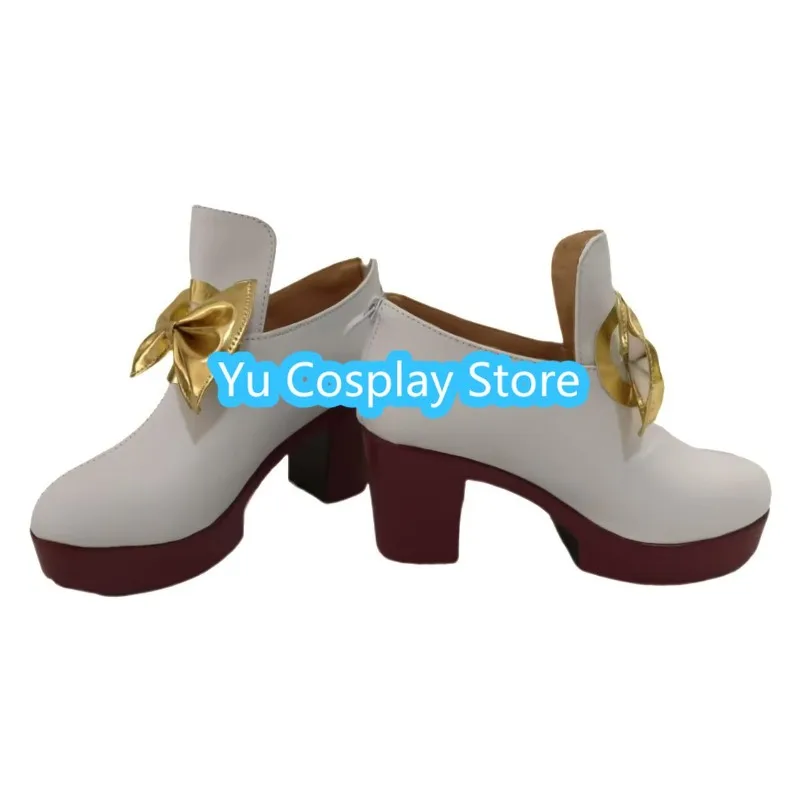 유 코스프레 스토어 아이덴티티 V 바이올리니스트 하이힐 코스프레 신발 애니메이션 코스프레 신발 부츠 할로윈 의상 소품