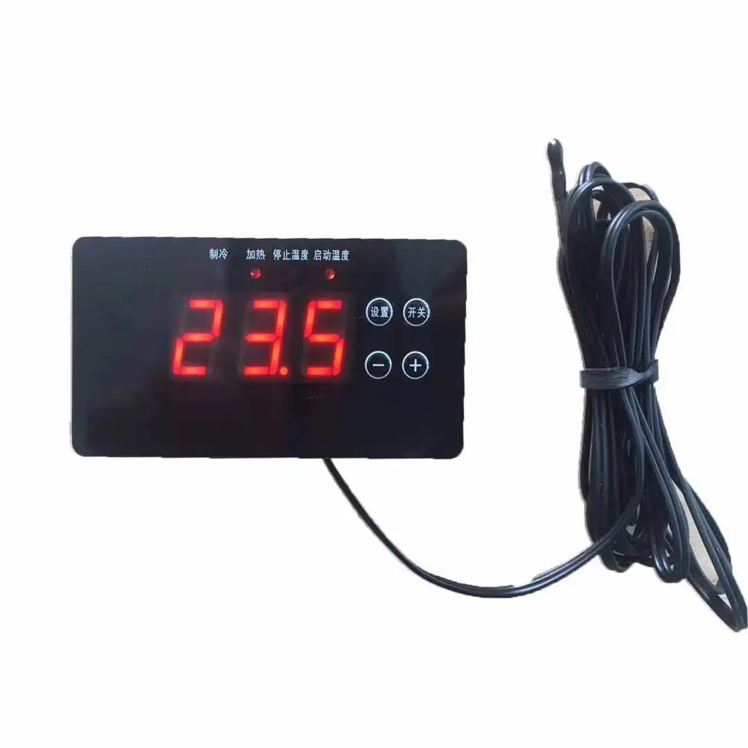 Electronic Temperature Controller Can Be Set To Start and Stop Accuracy 0.1 Degree Climbing Pet Breeding Thermostat