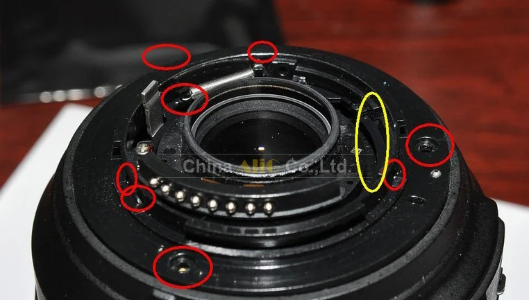 For Nikon 18-55mm 18-105mm 18-135mm 55-200mm Lens Replacement AI Bayonet Mount Ring Damage Part Adapter