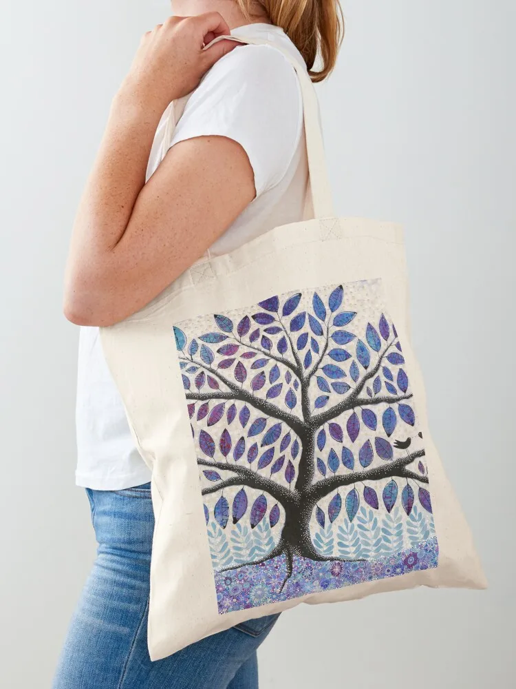 كوكب مليء بالسلام حمل حقيبة المتسوق حقيبة المرأة حقيبة الشاطئ أكياس الحلوى