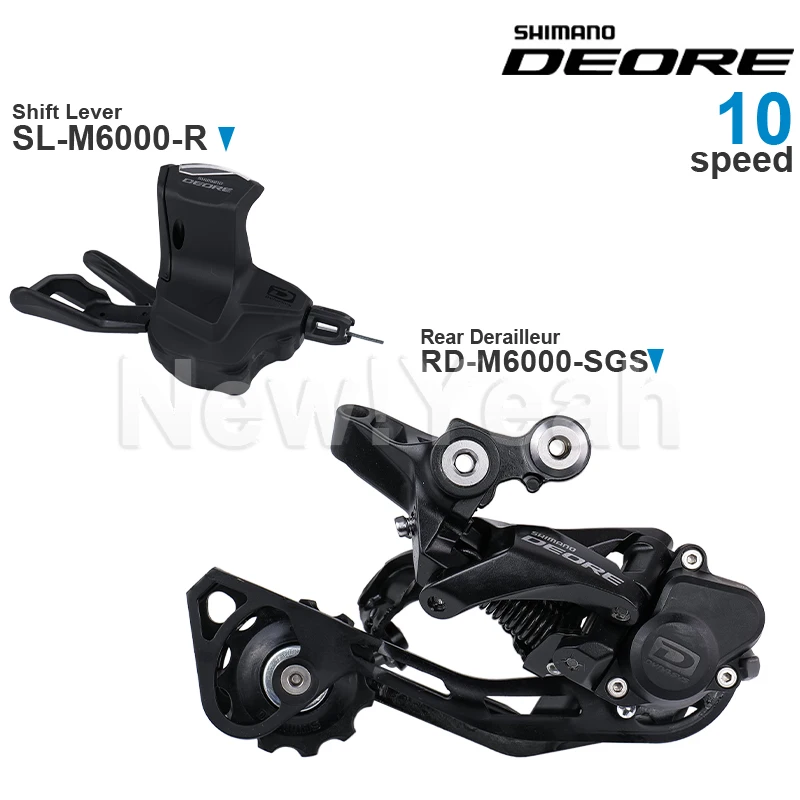 SHIMANO DEORE M6000 10v groupset  10-speed SL-M6000 Shifter RD-M6000 Rear Derailleur for MTB bike bicycle Original parts