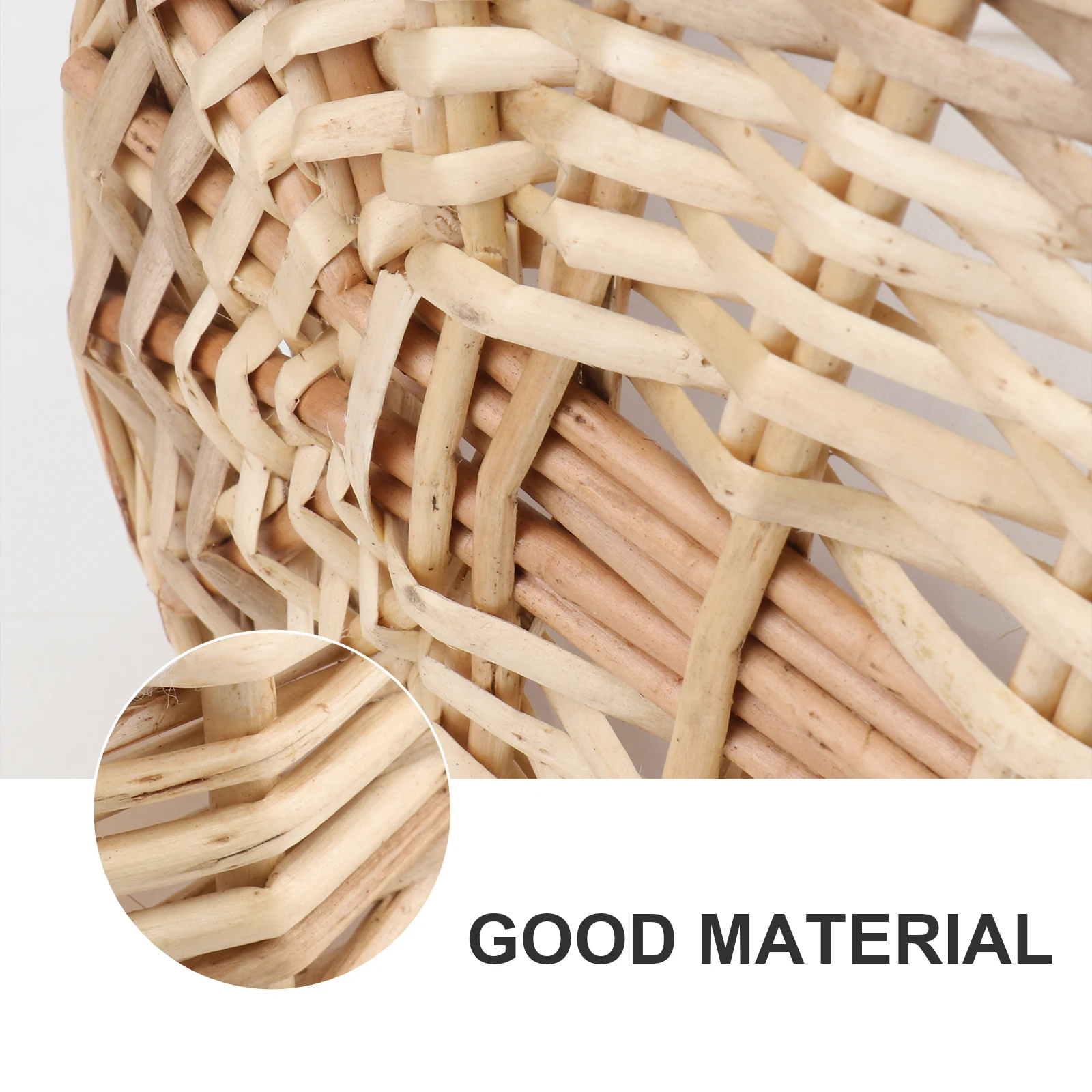 

Rattan Flower Basket Decorative Storage Dried Wedding Floral Portable Natural Multi Functional Basket Living Room Bedroom Office