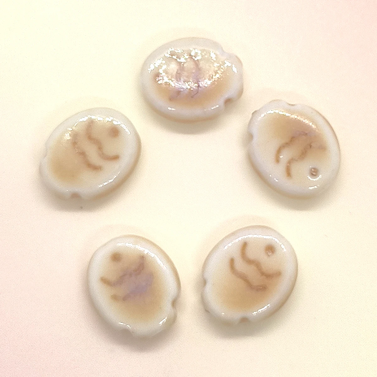 Biscuit Fish Ceramic Beads 13x15mm Blue Cookie Fish Charms 5pcs 10pcs for DIY Jewelry Making Bracelet Necklace Gift - view 6