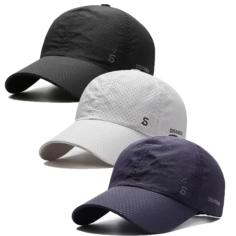 Sommer Outdoor Reise-Laufkappe, leichte, schnell trocknende und atmungsaktive Baseballkappe, Outdoor-Sonnenhut, Angelkappe, Baseballkappe – Detail 8