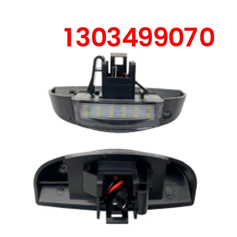 Car LED Number License Plate Light Lamp White 1303499070 For Mercedes-Benz Sprinter 2005 Peugeot Boxer 2001 Tail Lamps