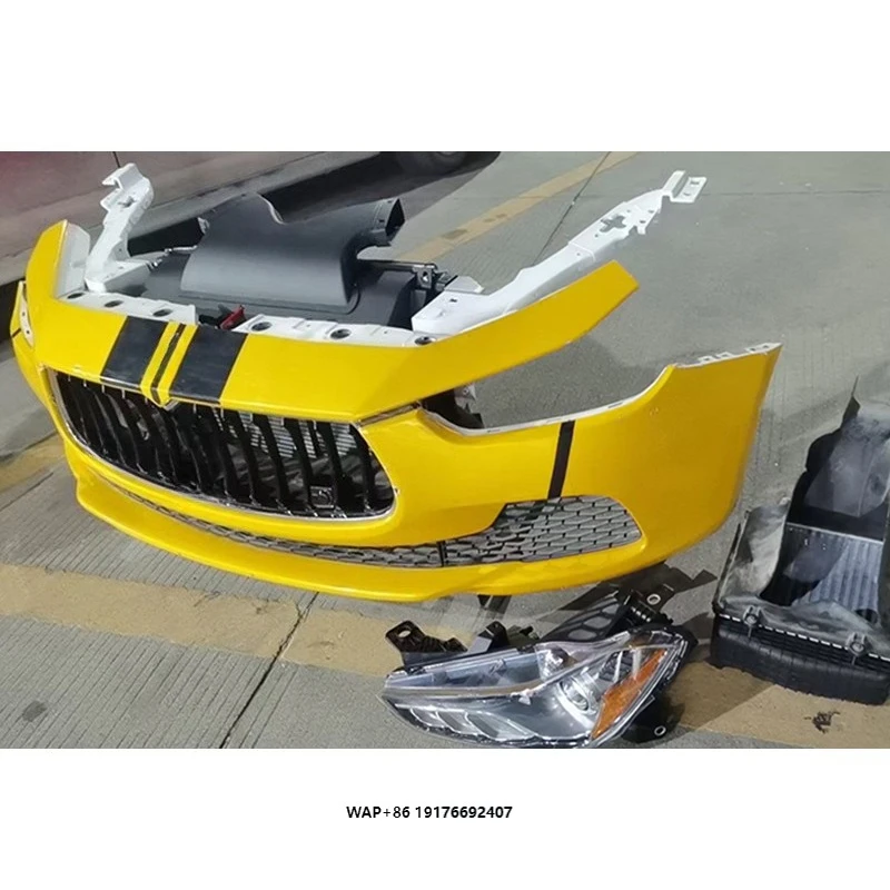 

For Rapid Delivery Car Front End Body Kit High Quality Accessories 2017 2018 2020 Ghibli Front Bumper