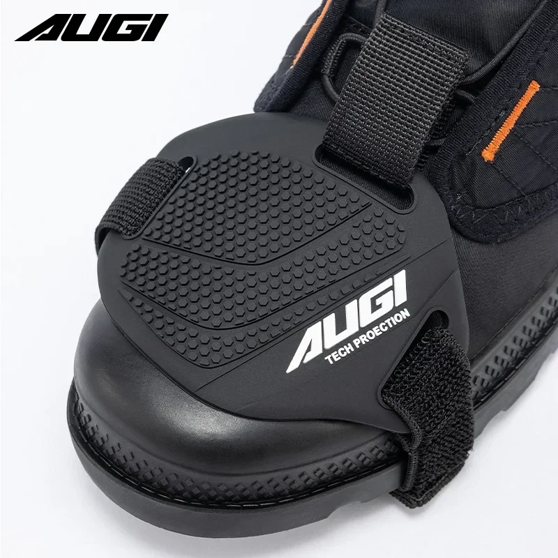 

AUGI Universal Motorcycle Shoe Cover Guards Motorbike Gear Shift Pad Anti-slip Durable Boot Protector Anti-skid Gear Shifter