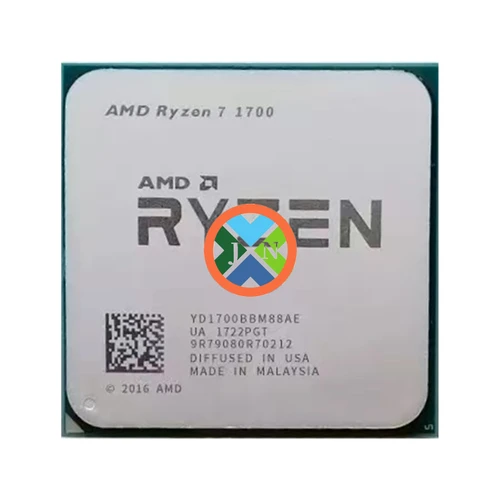 AMD Ryzen 7 1700 R7 1700 3,0 GHz procesador de CPU de ocho núcleos y dieciséis hilos 65W YD1700BBM88AE Socket AM4