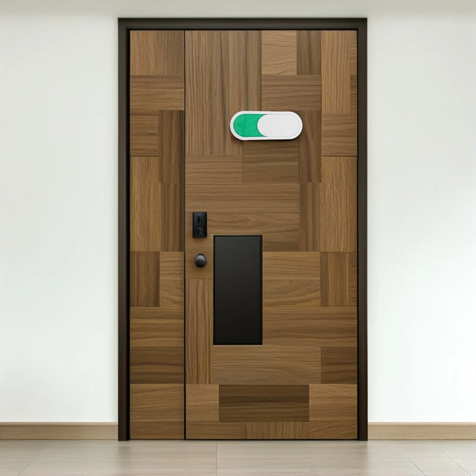 

Vacant Occupied Door Status Switching Red Green Slider Indicator Office Conference Room Administrative Doorplate