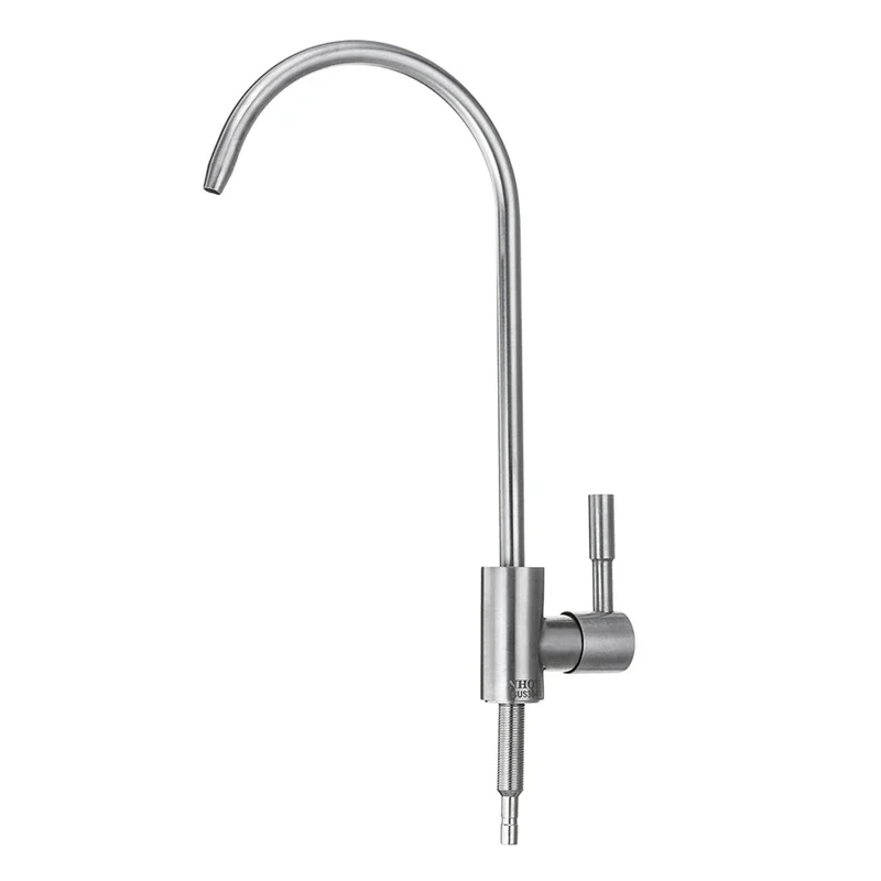 304 Stainless Steel Kitchen Faucet,Reverse Osmosis Faucet,Water Filter Purifier,Single Lever Hole,Direct Drinking Tap,Cold Water