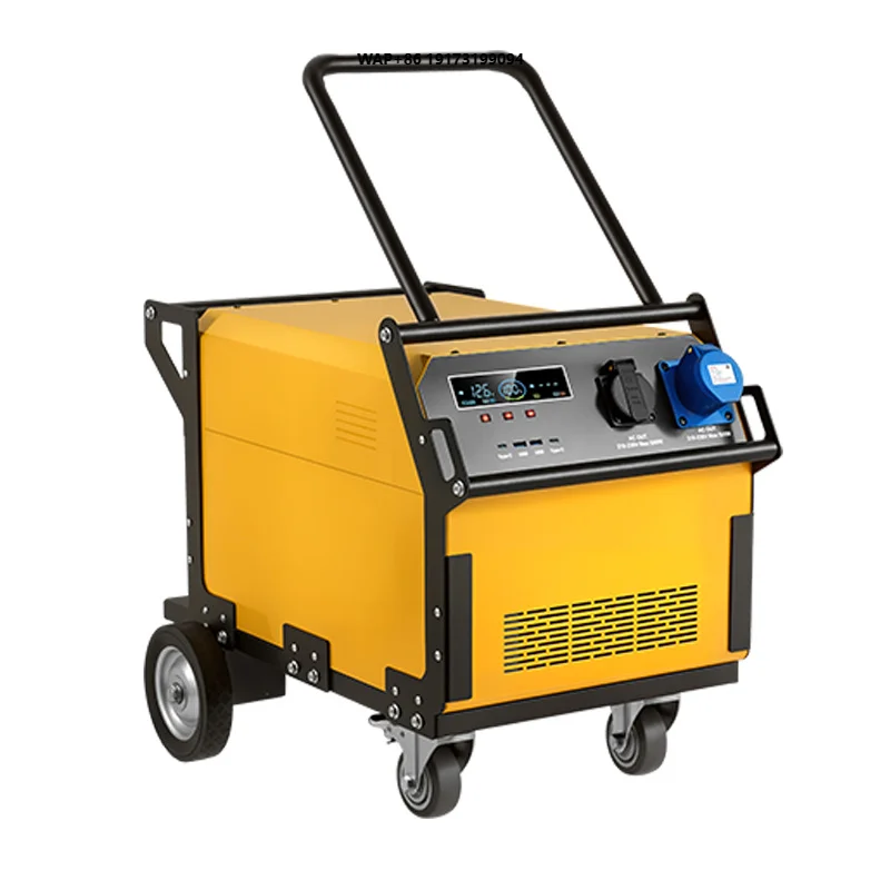 Hot Sale 6000W Portable Power Station LiFePO4 Pure Sine Wave Solar Generator for Home Emergency RV Camping