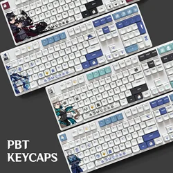 Genすねインパクトpbt素材のキーキャップセット、ファニナ、Wriosthley、Magnetitch、ansiメカニカルキーボード、xdaプロファイルのみのキーキャップ